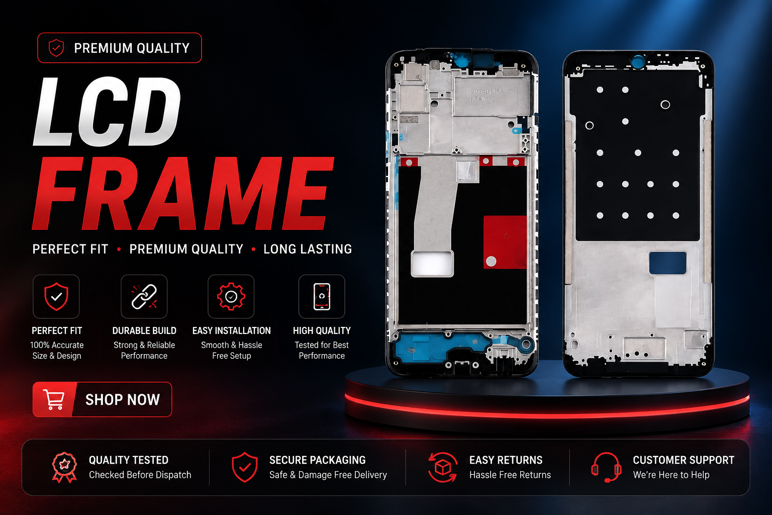 📦LCD Frame Middle📦